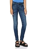 G-STAR RAW Damen Lynn Mid Waist Skinny 60885 Jeans, Blau (Dk Aged 6550-071), 29W / 30L