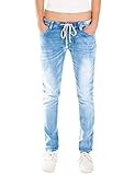 Fraternel Damen Jeans Hose Relaxed Loose fit Blau L
