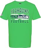 Majestic NFL T-Shirt Seattle Seahawks 1976 grün Football (L)