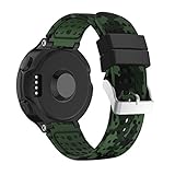 Supore Armband für Garmin Forerunner 235/230/630/220/620/735 - Silikon Ersatz-Uhrenarmband Uhrenarmband Einstellbar Armband Replacement Wechselarmband Watch Band für Forerunner 235 WHR L