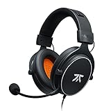 Fnatic | React | Gaming-Headset für E-Sports mit 53-mm-Treibern, Metallrahmen, präziser Stereo-Sound, abnehmbares Broadcast-Mikrofon, 3,5-mm-Klinke [PC, PS4, PS5, Xbox ONE, Xbox Series X]