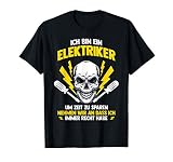 Elektroniker Tshirt Handwerker Werkzeug Elektrotechnik Volt T-S