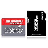 256GB Micro SD-Karte Speicherkarte Klasse 10 High Speed TF/T Flash-Karte für Android-Telefone/PC/Computer/