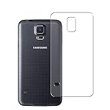 Vaxson 2 Stück Rückseite Schutzfolie, kompatibel mit Samsung Galaxy S5 Neo, Backcover Skin TPU Folie Haut [nicht Panzerglas Displayschutzfolie Hülle Case ]