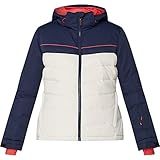 Firefly Damen Dalina Jacke, Navy Dark/White, 38