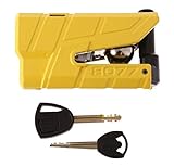 Granit 8077 Detecto X Alarm Disc lock DL 13.5mm ABUS Bike Diebstahlschutz für Motorrad gelb