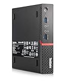 Lenovo ThinkCentre M900 Tiny USDT Intel Core i7 256GB SSD Festplatte 8GB Speicher Windows 10 Pro inkl. W-LAN Premium Business Desktop Computer Mini PC (Generalüberholt)