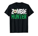 Zombie-Jäger-Halloween-Shirt niedlich mit einem Auge T-S