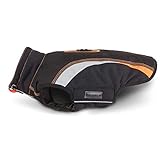 Wolters Outdoorjacke Hundemantel Xtra Strong schwarz/grau mit neon-grü