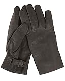 Mil-Tec BW Handschuhe Ziegenleder Gef. schwarz Gr.10