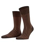 FALKE Herren Socken Shadow - 95% Baumwolle, 1 Paar, Braun (Brown 5934), Größe: 43-44