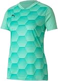 PUMA Damen T-Shirt Gr. Small, Grün Glimmer/Aqua G