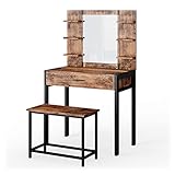 Vicco Schminktisch Frisiertisch Schminkkommode Lovea Sitzbank Spieg