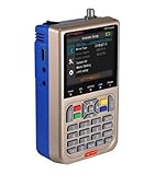 Docooler GTMEDIA V8 V8 Satelliten Finder TV-Signal Finder-Messgerät Meter Sat Finder Satellitenerkennung DVB-S / S2 / S2X HD Signalempfänger 3,5 Zoll LCD Anzeige Eingebauter 3000