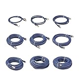 BoaInx Netzwerkkabel mit Ethernet-Kabel Cat8 LAN-Kabel RJ45 Net-Arbeitskatze 5-Router-Internet-Patch-Kabel für Computer 1m / 3m / 10m / 15m / 20m / 25m / 30m LAN-Kabel für das I
