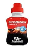 SodaStream Sirup Cola, Ergiebigkeit: 1x Flasche ergibt 12 Liter Fertiggetränk, Sekundenschnell zubereitet und immer frisch, 500 ml,