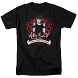 NCIS Abby Goth Crime Fighter Licensed Adult White Yellow Black Red Mens Women T Shirt 100% C