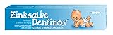 Dentinox Zinksalbe gegen Windeldermatitis rasche milde Wundheilung Wundsalbe für Babys Salbe, Farblos, 45 g