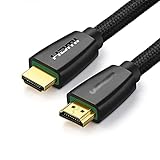 Binn Monitor Kabel HDMI-Kabel High-Speed ​​18GBPS vergoldetes HDMI-Kordel 4K 2.0 Geflochtenskabel für Laptop-Monitor PS5 PS4 TV, & More Bildschirmkabel (Größe : 1M)