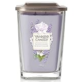 Yankee Candle Duftkerze, Glas, violett, 552 g