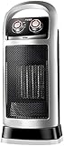 FANNISS Elektroheizkörper,Heizlüfter,Tragbare Büroheizung Keramik-Raumheizung Elektrische Schwingheizung Persönliche Raumheizung für Zuhause oder Bü