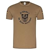 Schlesien Wappen Deutschland unvergessen original BW Tropenshirt nach TL Tropenhemd Bundeswehr BW T-Shirt #14942