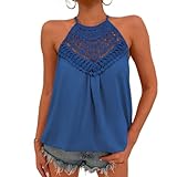 NIUYAN Damen Weste Tops Rippstrick Tank Grundlegende einfarbige V-Ausschnitt Sommer ärmellose Weste Button-Down-T-Shirts Lässige Slim Fit-Hemden Hemd-T-Shirts Ärmelloses Damen-T-Shirt Ä