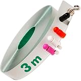 Metallband/Stahlband selbstklebend weiß - Wandleiste - 19mm x 3m - Magnethaftleiste, Magnetband, Magnetleisten, Stahlband, Ferroband, Eisenb