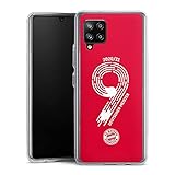 DeinDesign Handyhülle kompatibel mit Samsung Galaxy A42 5G Bumper Case Schutzhülle FC Bayern München Fanartikel M