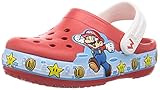 Crocs Jungen Unisex Kinder CrocsFL Super Mario Lights CgK Clog, Flame, 24/25 EU