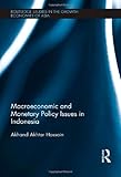 Macroeconomic and Monetary Policy Issues in Indonesia (Routledge Studies in the Growth Economies of Asia, Band 113)