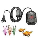 Lnder (18°C-35°C) Aquarium Heizung, Fischtanks Thermostat, Explosionsgeschützter Heizstab, Mit Intelligenter LED-Temperaturanzeige, Geeignet Für Meer- Und Süßwasser (Size : 100W)