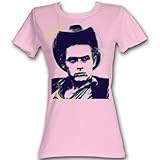 James Dean - Frauen Dean Lines T-Shirt In Lt Rosa Bf Tee, X-Large, Lt Pink Bf T