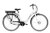 F.lli Schiano Women's E-Moon E-Bike, Weiss, 49