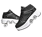 CWZY Outdoor Roller Skates Damen und Mädchen Rollschuhe Skateboarding Schuhe Kinder Schuhe mit Rädern Skate Schuhe Räder Schuhe Sportschuhe Laufschuhe Turnschuhe mit Rädern Kinder?