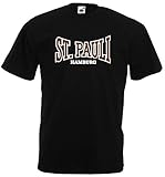 World-of-Shirt Herren T-Shirt St. Pauli Hamburg Ultras Fan Shirtschwarz-L