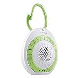 MyBaby SoundSpa Einschlafhilfe Baby - Sound machine, weißes Rauschen & beruhigende Klänge für Kinder & Erwachsene, White Noise Machine Baby mit Timerfunktion & Soundtherapie - Ideal zum R