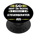 Cooler Steuerberater Buchhaltung Steuern Buchführung Gesetz PopSockets mit austauschbarem PopGrip