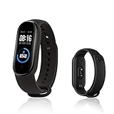 Xiaomi Mi Band 5 Smart-Armband, Aktivitäts-Tracker, Fitness-Tracker, 2,7 cm (1,1 Zoll), dynamisches Farbdisplay, Schwarz (Globale Version)