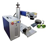 EU Stock MCWlaser Faserlaser-Markierungsgravierer 50W & Drehfutter, Max Raycus Faserlaser-G