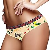 Animal Jaune S Sous-vêtements féminins Slips de Bikini Pour Femmes Doux extensible respirant Dames Culottes Hip