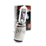 2 x H6 Birnen BA20d Motorrad Roller Halogen Lampe 35/35W Glühbirne Weiß 12V