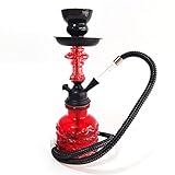 Huanxin 12.5' Hookah Complete Set, Tragbares Glasvase Shisha Shisha Kit Moderne 1 Schlauchhuka Mit Hukahn Zubehör Für Rauch,R