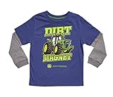 JOHN DEERE Baby-Jungen Jft505bf12a T-Shirt, Navy, 12 M