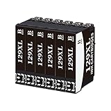 Tinnee 6Pack 129xl Schwarz Tintenpatrone, Ersatz für Epson Druckerpatronen T1292 T1293 T1294, Kompatibel für Epson Office bx525wd Workforce WF-3520 WF-3540 WF-7525 Stylus SX235W SX425W SX535WD Sty