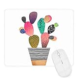 Gaming Mauspad, Office Mauspad mit genähten Kanten Mousepad mit rutschfeste Gummiunterseite,25 X 30