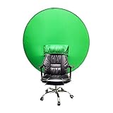 Greenscreen reflektor fotografie fotohintergrund Durchmesser 142 cm Hintergrund Kamera kann faltbar und einfach zu speichern Remote Arbeit Hintergrund für Fotostudio, Hintergrundsy