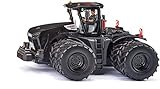 siku 6799, Claas Xerion 5000 Traktor mit Doppelbereifung, Limitierte Auflage, Black Edition, Schwarz, Metall/Kunststoff, 1:32, Ferngesteuert, Steuerung via App möglich, Ohne F