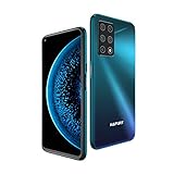 HAFURY GT20 Smartphone ohne vertrag Android 10 Handy mit 6GB + 128GB, 6.4 Zoll FHD Punch Hole Display, AI Fünf Kamera, 4200mAh großer Akuu, Schnellladen, Global Version, Glasrückseite-Twilig