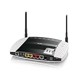 ZyXEL VMG8546-D70A-DE01V1F Dual-Band WLAN-Router (2,4 GHz / 5 GHz) Ethernet, schwarz/weiß